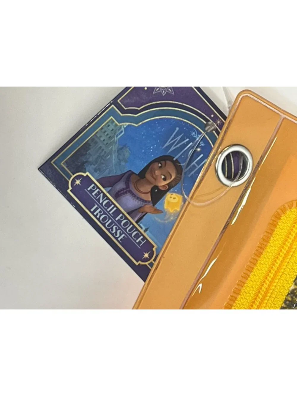 Disney Wish Asha Pencil Pouch Binder Case NWT